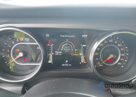 2023 Jeep Gladiator Willys 4X4 из США, поврежденный, VIN 1C6HJTAGXPL531557